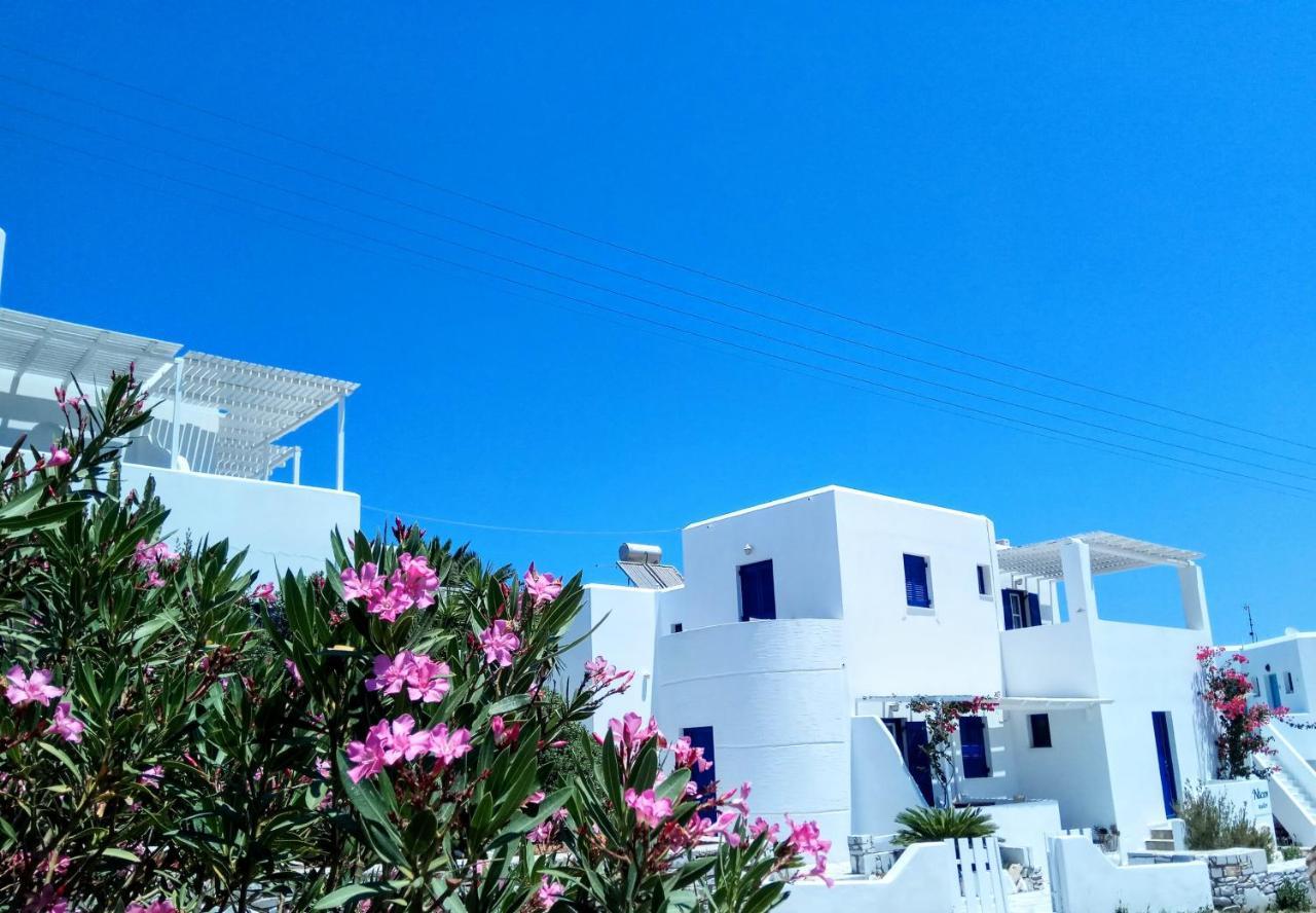 Nicos Studios & Apartments Logaras Bagian luar foto